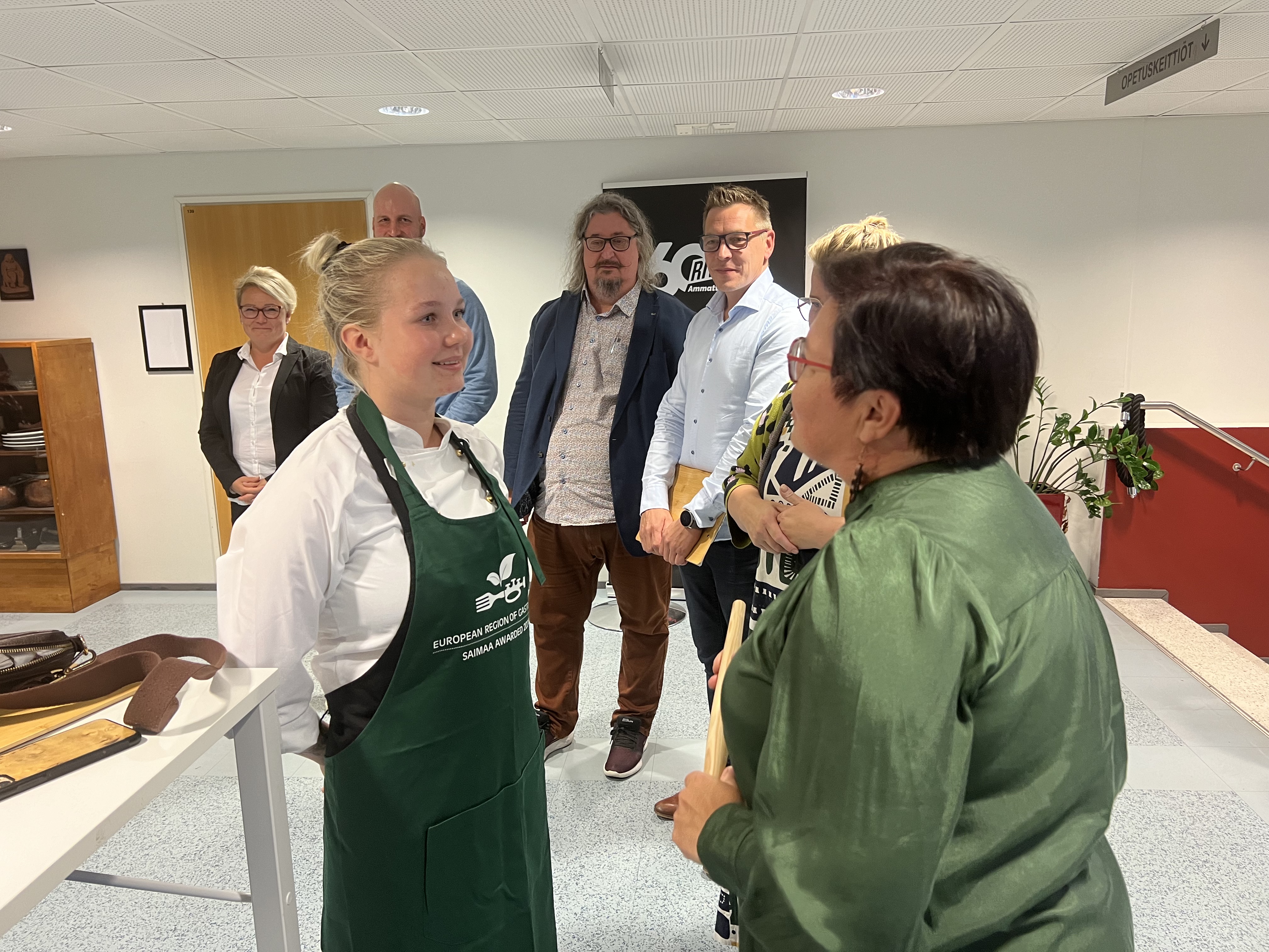 Jasmin Kärkkäinen vei voiton Saimaan alueen kokkiopiskelijoiden kilpailussa Joensuussa