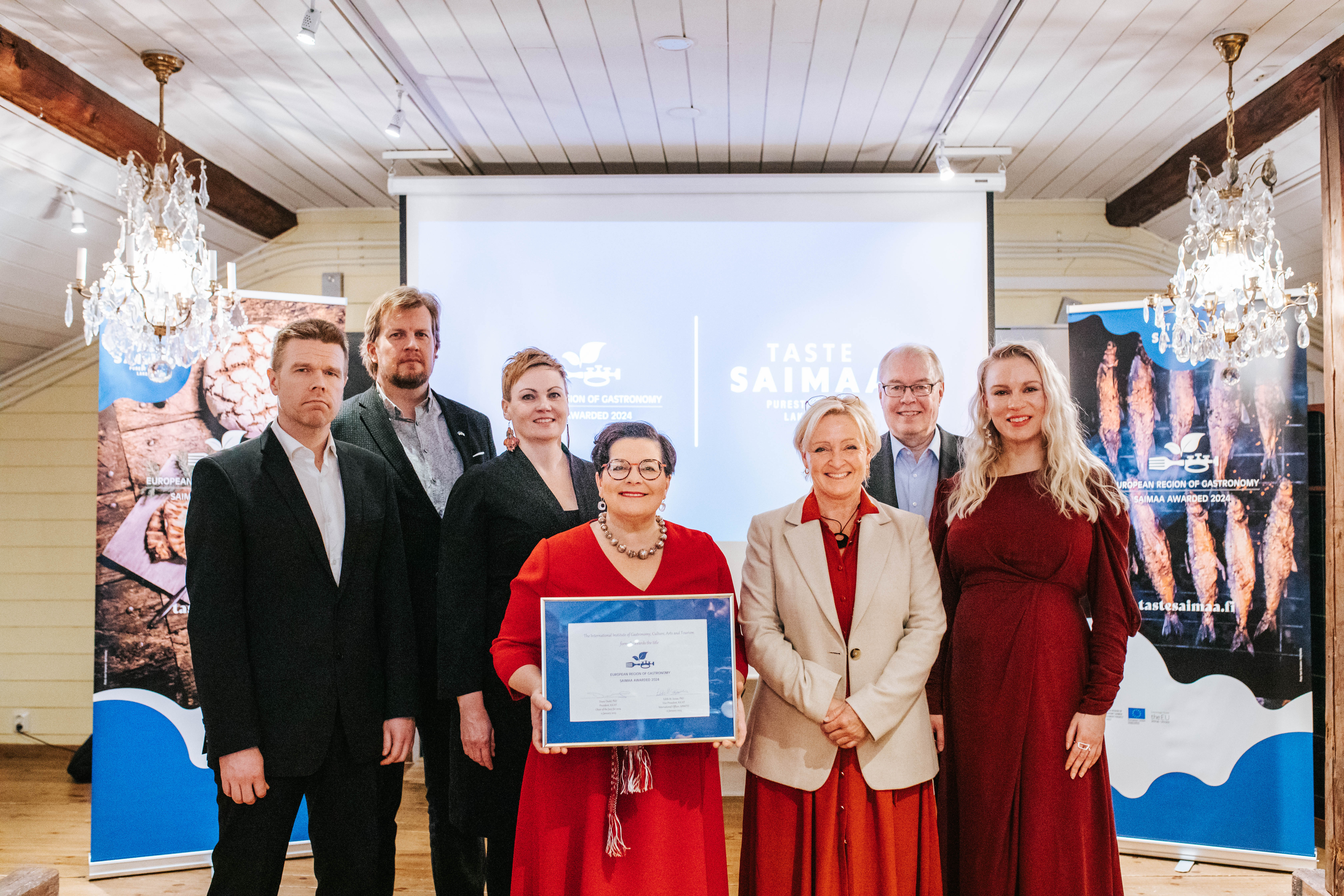 Saimaa officially awarded European Region of Gastronomy 2024