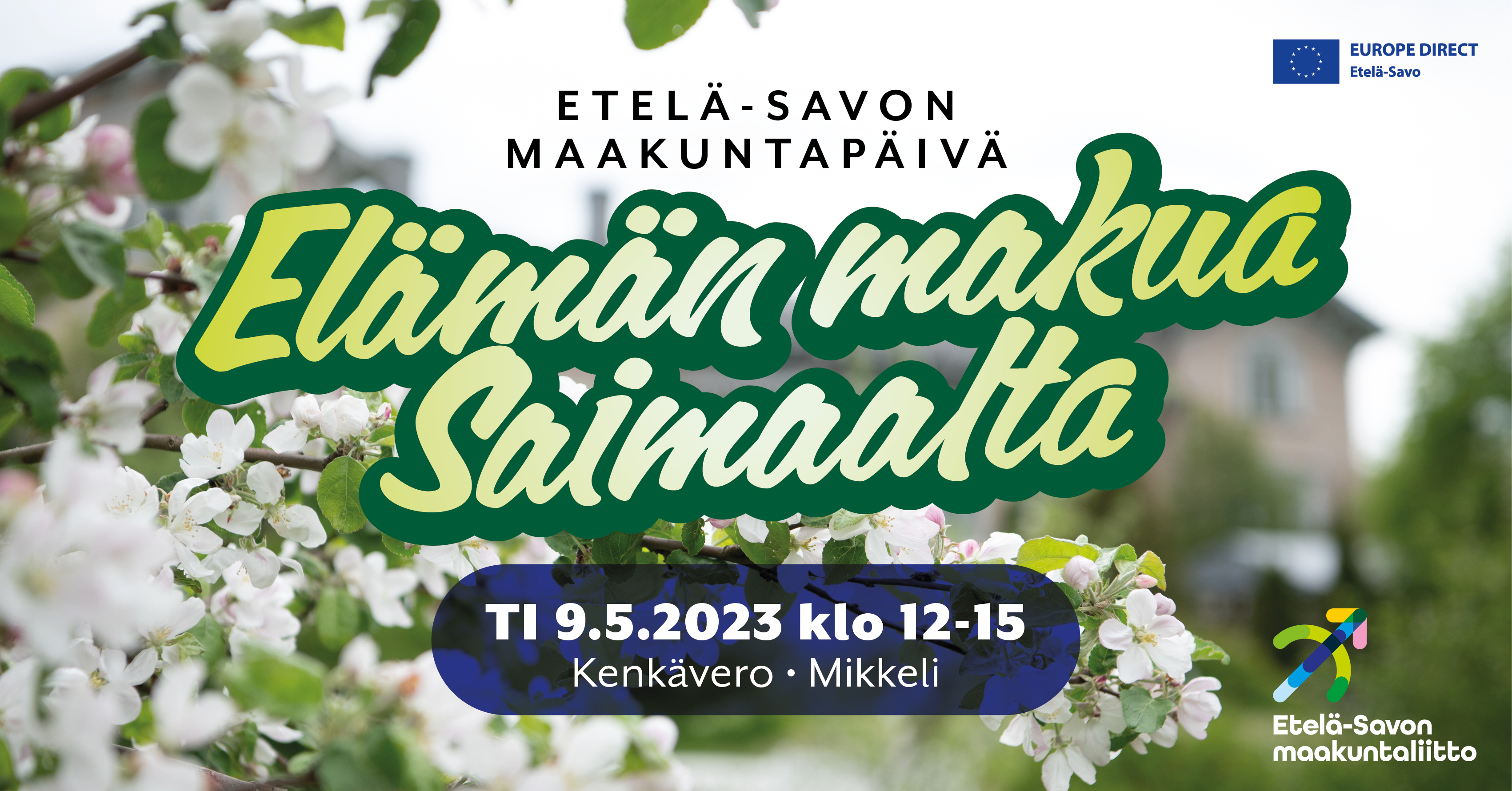 Elämän makua Saimaalta: Etelä-Savon maakuntapäivää vietetään 9.5. 